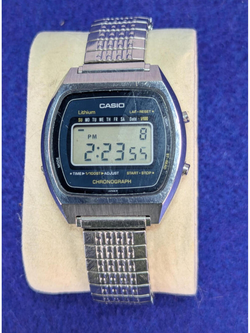 1980 Vintage Casio S830 Digital Chronograph Watch - Module 140 - Made in Japan